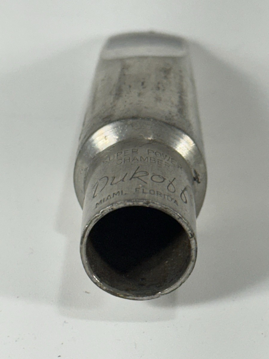 Vintage Dukoff Miami-Florida D6* Metal Alto Saxophone Mouthpiece