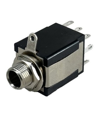 BOSS STYLE JACK 9 PIN INPUT OR OUTPUT STEREO 6.35mm 1/4'' FOR EFFECT PEDALS