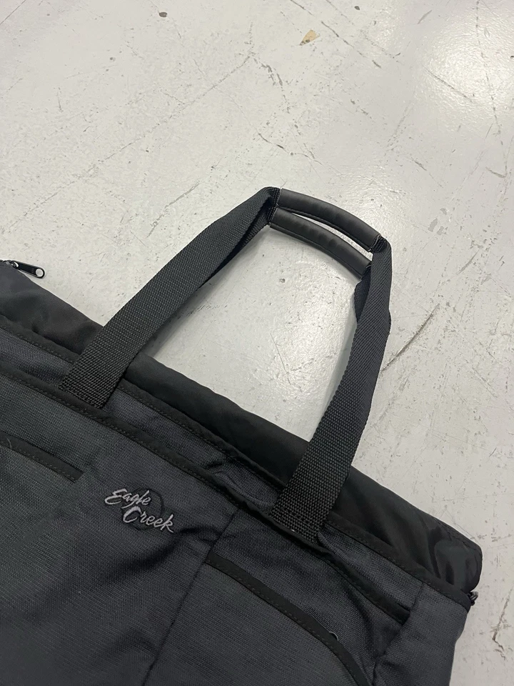 Bolso de Mano Eagle Creek Equipaje de Lona Negro Cordura Viaje Artículo Personal Foto 2 de 4
