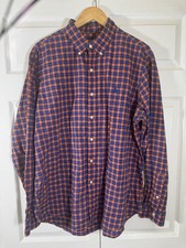 Ralph Lauren windowpane plaid mens dress shirt size XL long sleeve all cotton