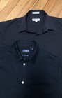 Lot(2) Mens Boys Chaps/ Gioberti Spread Collar Pocket Stretchy Dress Shirt Sz 16 — photo 4