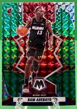 2021-22 Panini Mosaic - Bam Adebayo #195 Green Mosaic Prizm