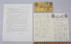Dec. 1862 Civil War Letter Gen. Robert Cameron 34th Indiana Morton Rifles Signed