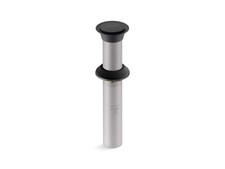 KOHLER K-33151-BL Bathroom Sink Clicker Drain w/o Overflow, Premium Metal, Corro