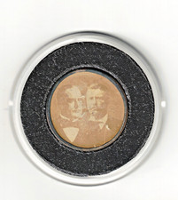 1900 William McKinley Teddy Roosevelt Political Button on Gem 1900 Indian Cent