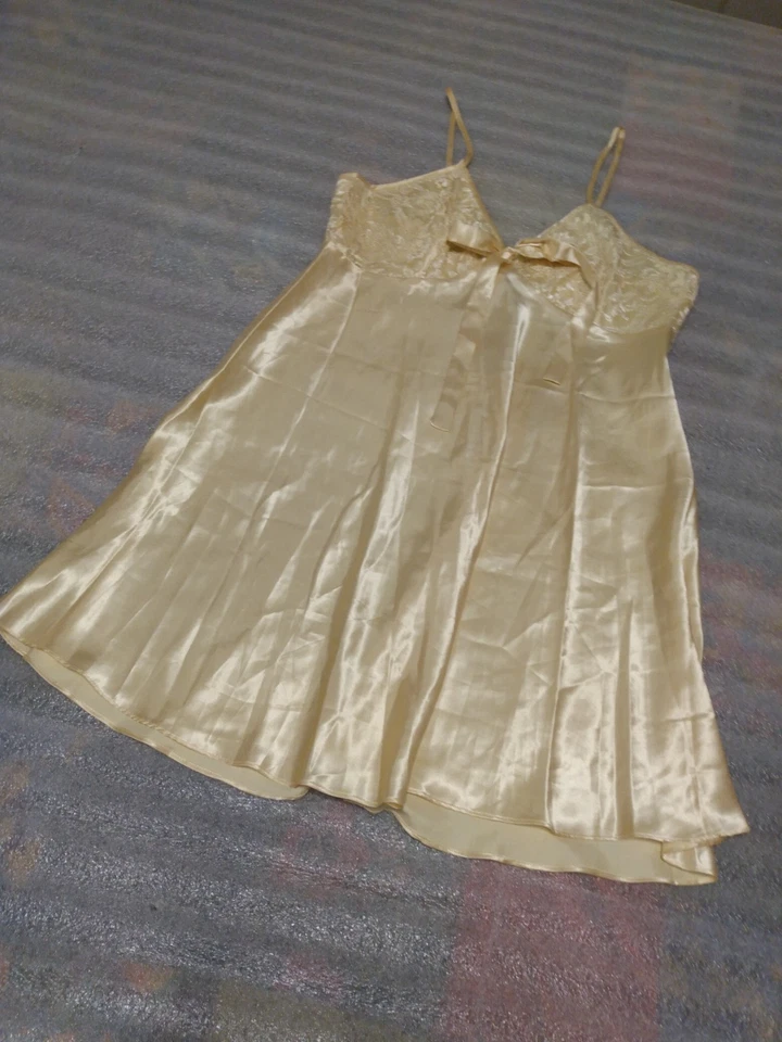 Secret Treasures Mujer Limón Escarcha Dormir Camiseta Sin Mangas Camisón Poliéster Talla L Foto 3 de 4