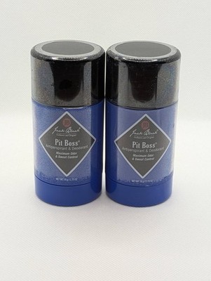 2 PACK Jack Black Pit Boss Original Antiperspirant & Deodorant Maximum 2.75oz 