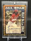 Elly De La Cruz 1/1 Superfractor Auto - 2025 Topps Series 2 1990 All star Insert