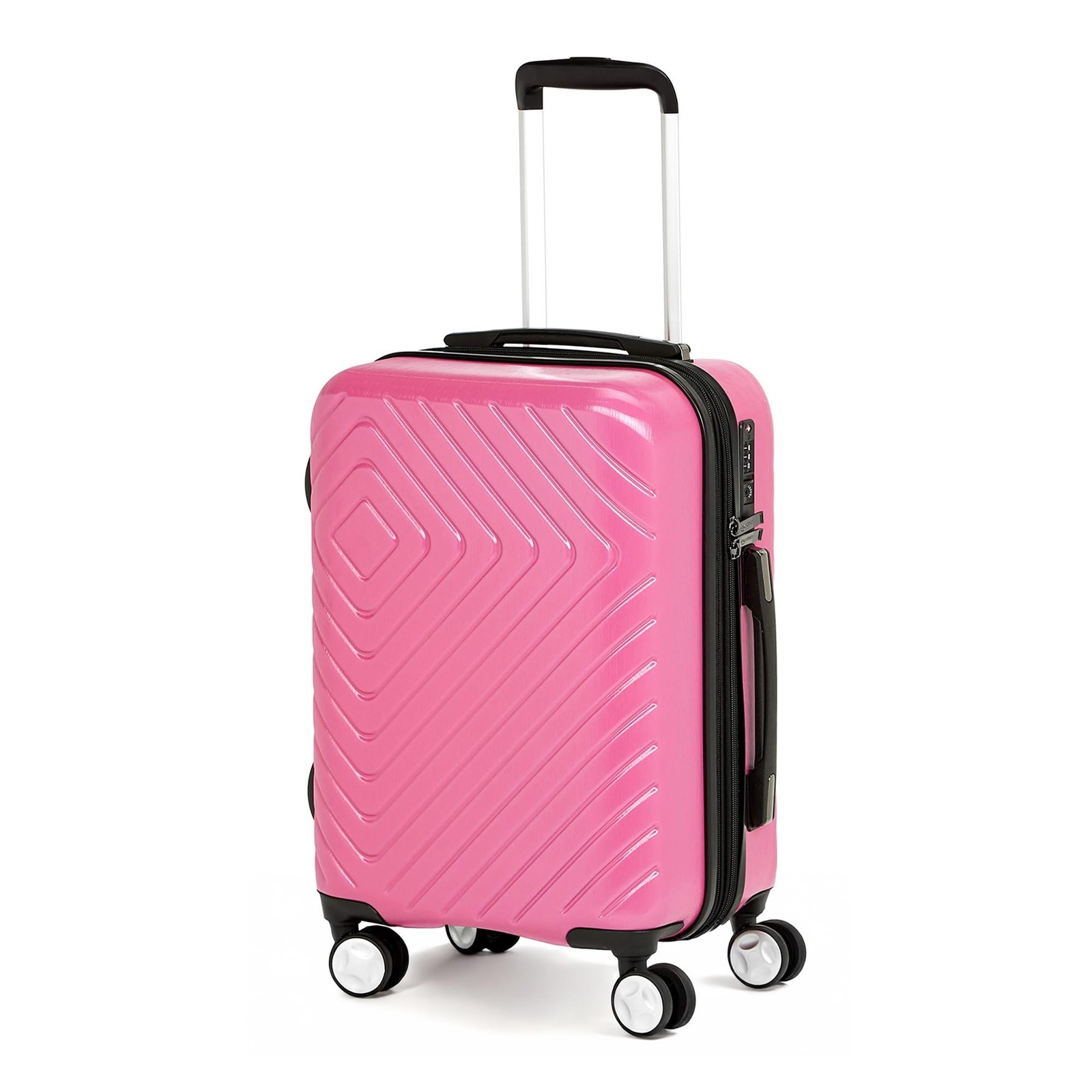 Amazon Basics 21" Hardside Carry-On Luggage with TSA Lock, H