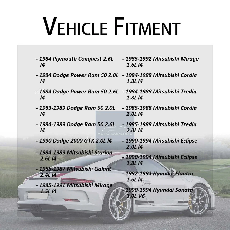 SMP Engine Coolant Temperature Sender / Sensor For 1987-1989 Plymouth Expo 2.2L - Image 3 of 4