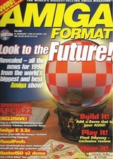 Amiga Format January 1998 Issue 106, Look to the Future - Commodore Amiga