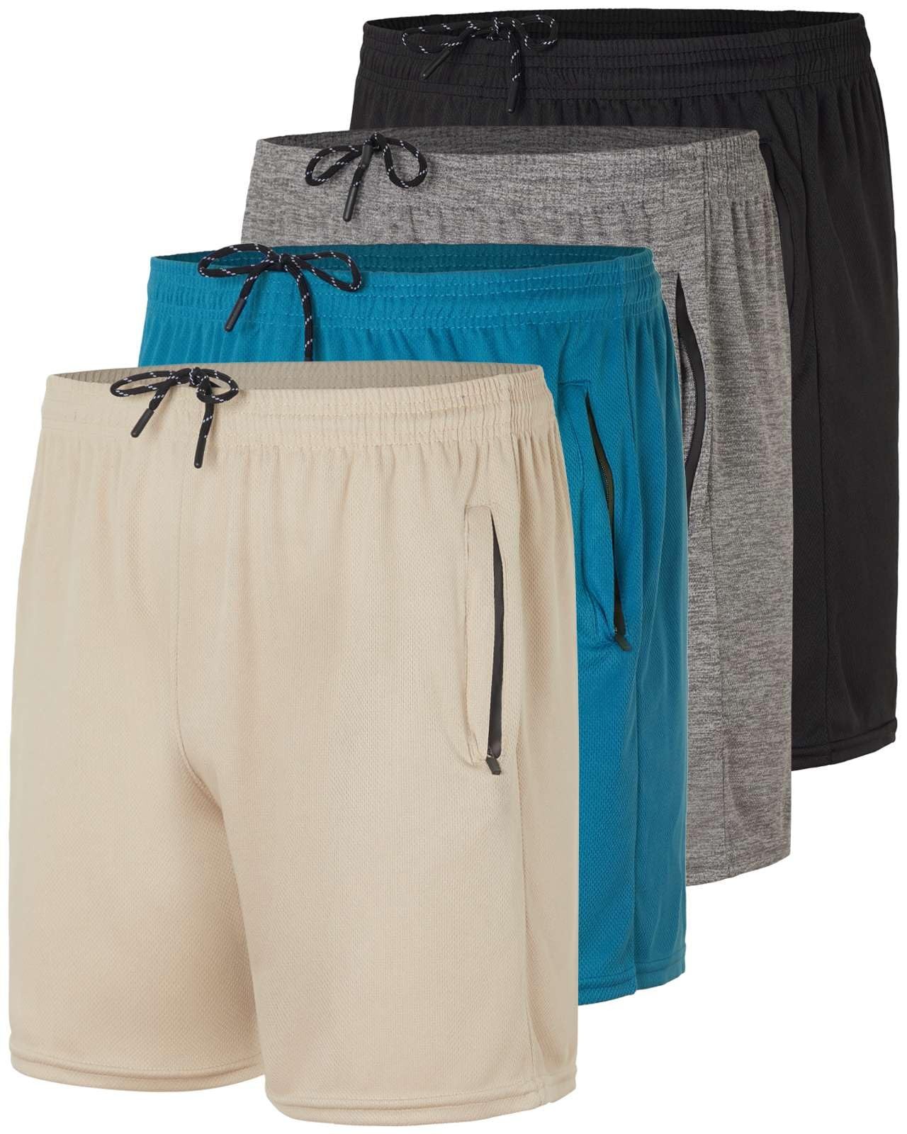 4 Pack: Men's Mesh 5