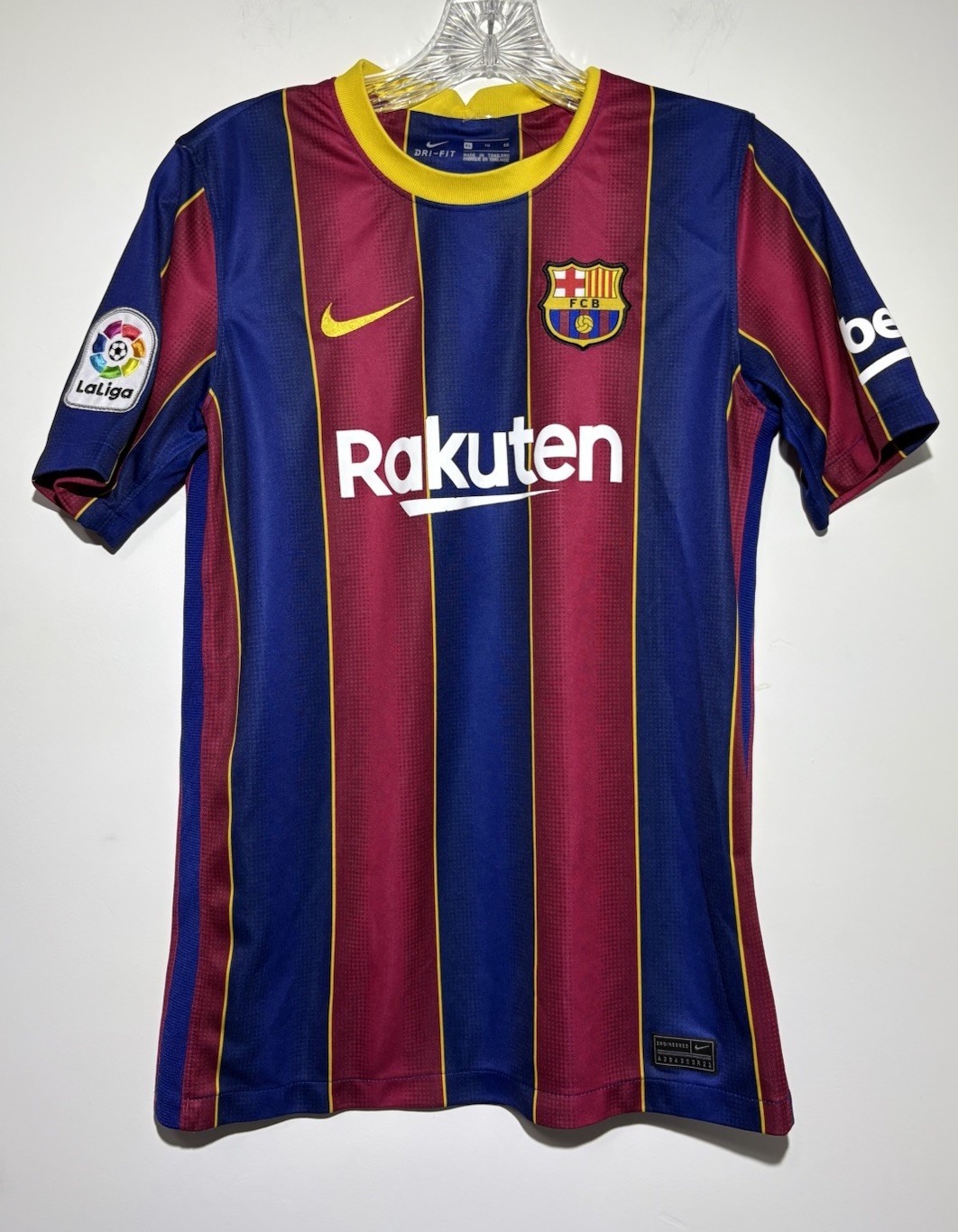Barcelona 20/21 Home Football Shirt Nike Soccer Jersey Size Youth XL