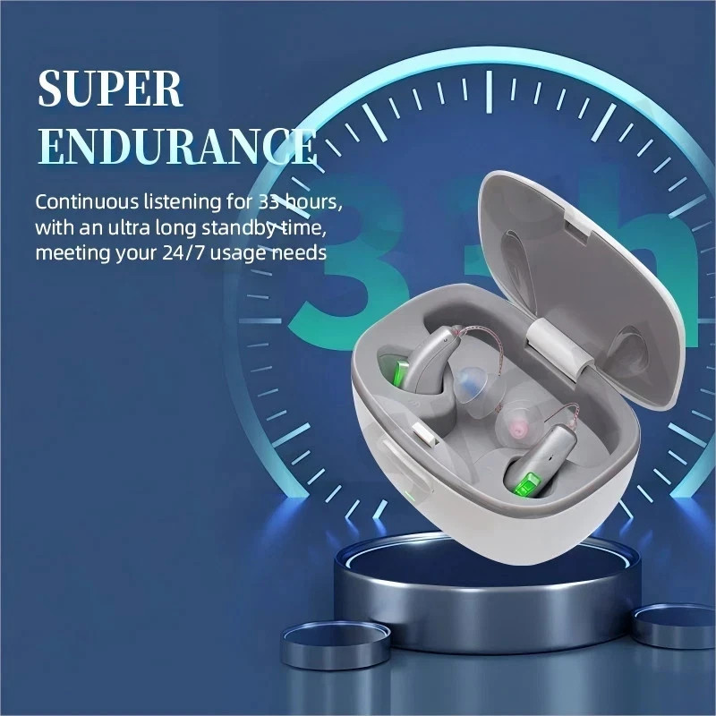 Bose Rechargeable Hearing Device BTE / RIC 4 Programs High Definition Sound