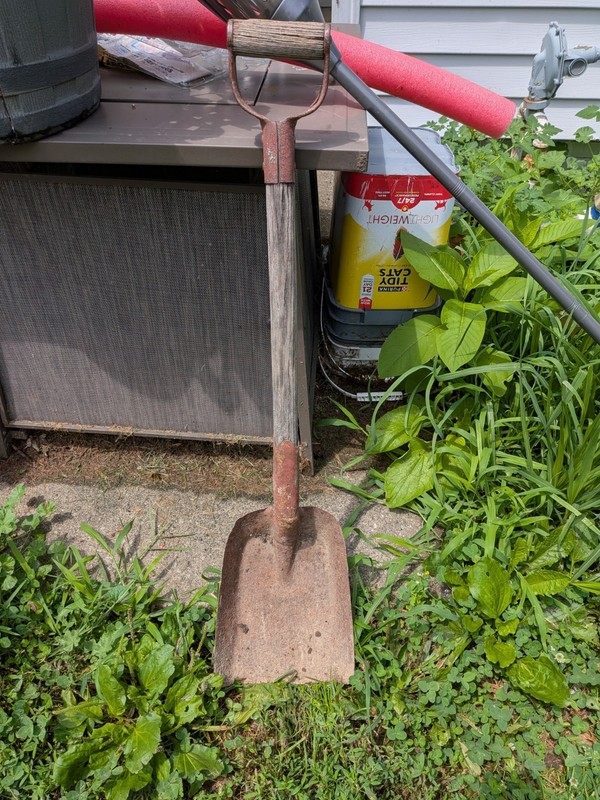 Railroad Coal Shovel - Vintage Antique Coal Shovel