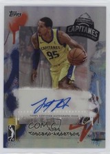 2024-25 Topps G-League Chrome Refractor Juan Toscano-Anderson #AU-JT Auto yl0