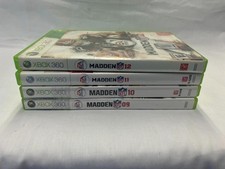 XBox 360 Bundle Lot - EA Sports Madden 9, 10, 11, 12