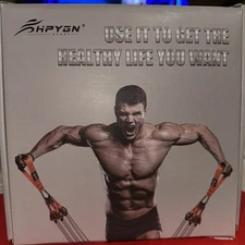 HPYGN Resistance Bands, Heavy Exercise Bands with Handles, Fitness Bands for ...