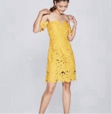 Few Moda Alison Lace Off the Shoulder Dress, Size Small, NWOT