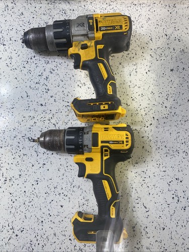 DEWALT DCD996 20V MAX XR Brushless 1/2" Hammer Drill For Parts 2 Drills XR