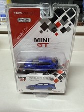 TSM Mini GT Honda Civic Type R Limited Edition 1:64 Aegean Blue NEW