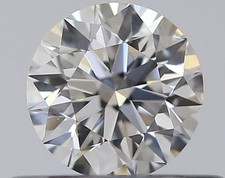 0.34 Ct Natural Diamond H/VS Clarity Loose Round 4 mm GIA Certified Triple Ex 1815.68 per carat