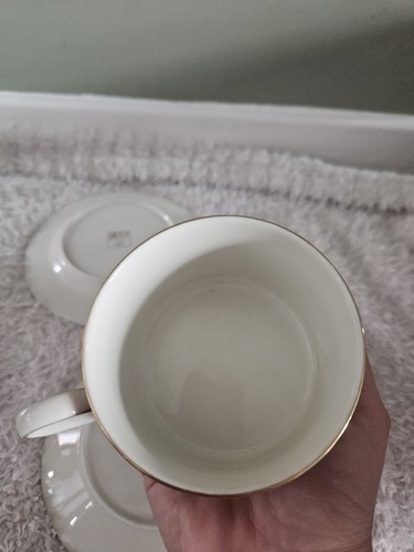 🐞Vintage Mikasa Mystic Fruit Cup Saucer And Cake Plate Set.fine China🐞 - Picture 10 of 16