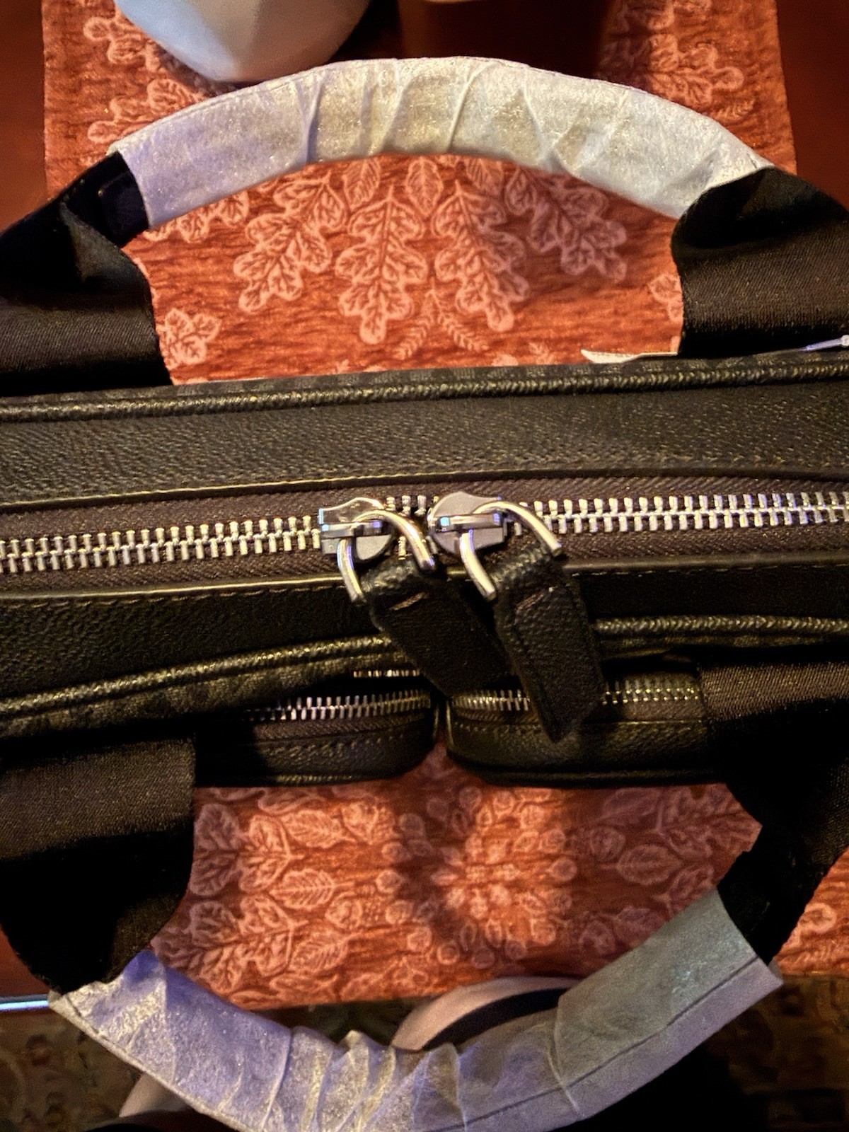 Brand New! Michael Kors Cooper Black Signature Utility Briefcase Retail $548.00 image 4