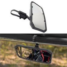 Center Rearview Mirror w/ 1.5"-2" Roll bar For Polaris RZR For CanAm Maverick X3