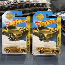 Hot Wheels Gold Bullet Proof Mail In Car 2016 Hot Wheels Gold Bullet Proof Mail In Car 2016