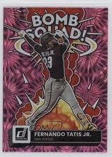 2022 Panini Donruss Bomb Squad Pink Fireworks Fernando Tatis Jr #BS-5 18t1