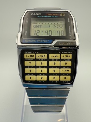 Casio Databank Quartz Db-810 Men's Watch Wl35185 for sale online