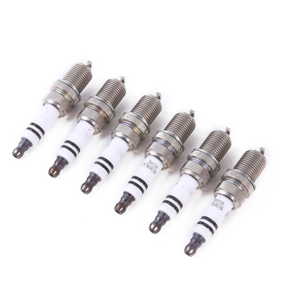 2.7T 6Pcs Platinum Spark Plug For AUDI S4 A6 S6 Allroad Quattro#101000063AA#