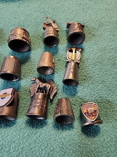 Großes Lot Zinn Fingerhüte (20) - Bild 2 von 5