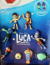 McDonald's Luca Paguro Happy Meal Toy 7 Disney Pixar Luca Paguro 4 " Figure NIP