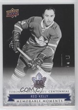 2017 Toronto Maple Leafs Centennial Memorable Moments Red Kelly #179 HOF t3w