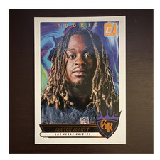 2025 Panini Donruss Rookie Gridiron Kings Ashton Jeanty #RGK-AJY Raiders NFL