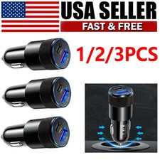 30W Fast Adapter Dual USB PD Type-C Car Charger For iPhone 14 13 11 Pro Max lot