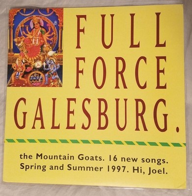 The Mountain Goats / Full Force Galesburg 1997 US LP Emperor Jones