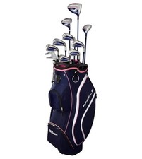 Wilson Profile Complete Set 11pc, WOMEN's CART BAG, LEFT 2025 NEW