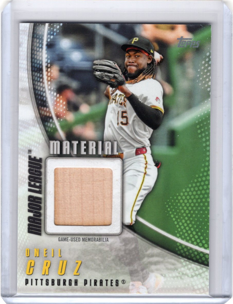 ONEIL CRUZ TOPPS 直筆サインカード 2025 Topps Series 1 #MLM-OC Oneil Cruz Pittsburgh Pirates