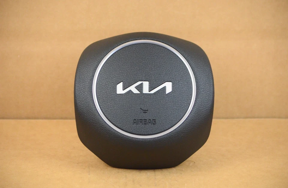 Airbag de volante dianteiro esquerdo Kia Sportage 23-25 preto original do fabricante - Imagem 2 de 4
