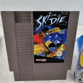 Ski Or Die Nes PAL A Mattel ITA Italiano Nintendo Enterteinment System Boxato