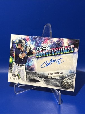 2024 Topps Pro Debut Future Cornerstones Auto Colt Emerson FCA-CE RC 24/99