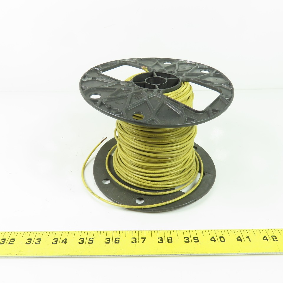 Encore Wire 14AWG MTW/THHN/THWN-2 Yellow Strand Copper Wire 600V 166'