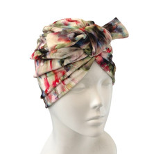 Soft Velvet Velour Bow Turban Head Wrap Hat Comfy Hair Loss Headwear for Women