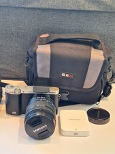 Samsung NX3000 20.3MP Digital  Camera + 18-55mm OIS Lens +flash +flip screen