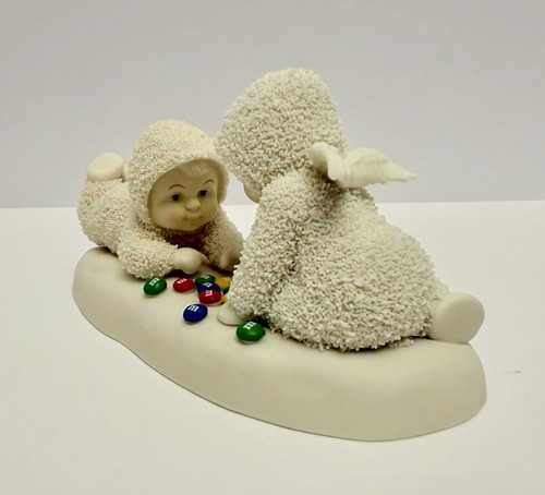 Vintage 2004 Snowbabies Dept 56 M&M "One For You One For Me" Figurine Retired. - Bild 5 von 10