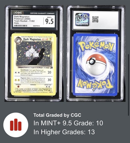 Dark Magneton (Unlimited) graded CGC 9.5 for sale on eBay
