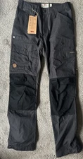 Fjallraven Vidda Pro Ventilated Short Leg Trouser Dark Grey / Black 29” NWT